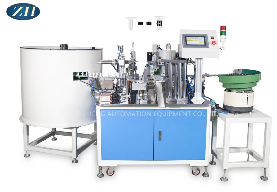 Samodejna nastavitev Spring Assembly Machine Line Visoka natančnost